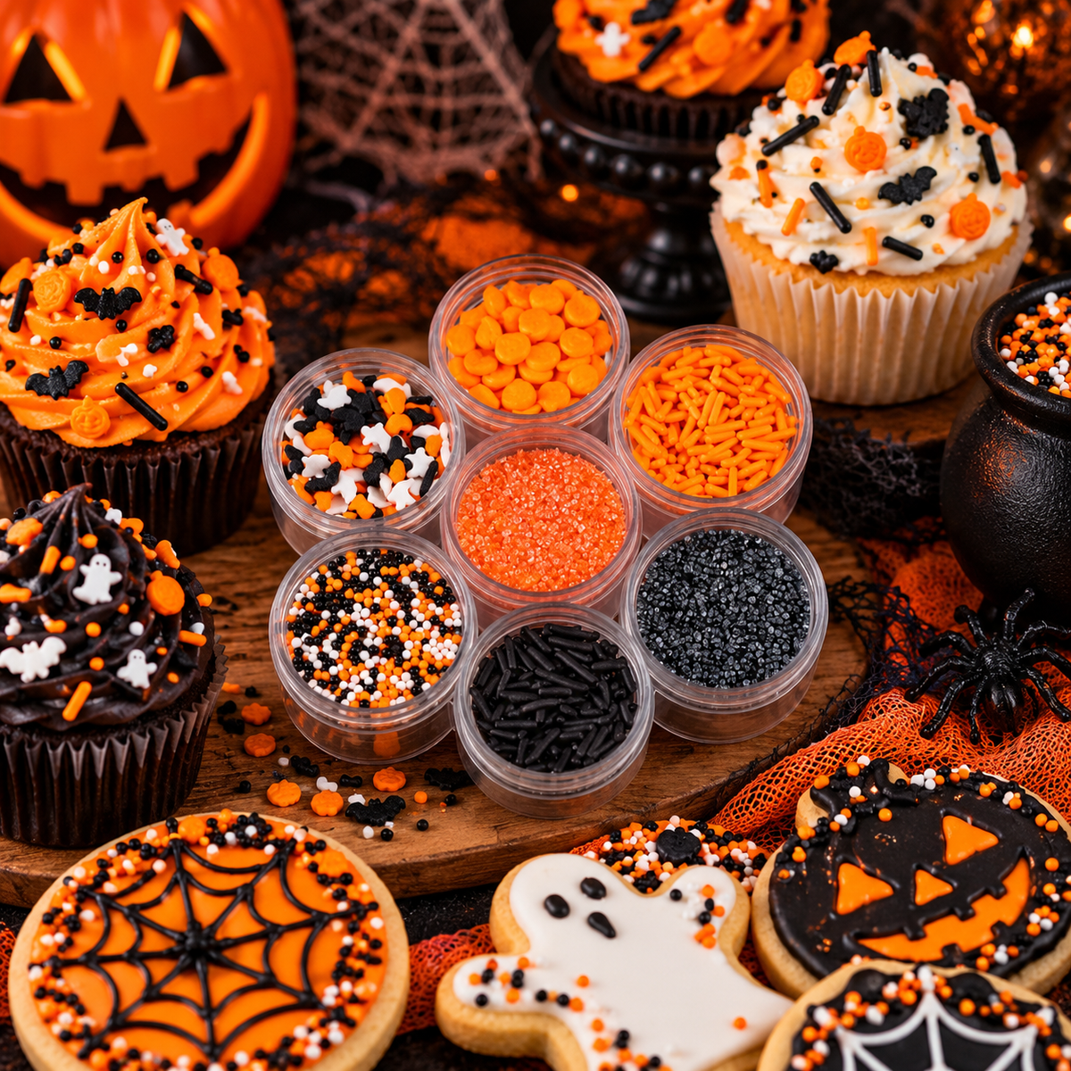 Halloween Sprinkle Decorating Set