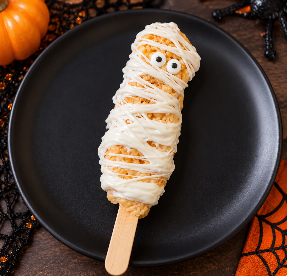 Spooky Mummy Rice Krispies Treats