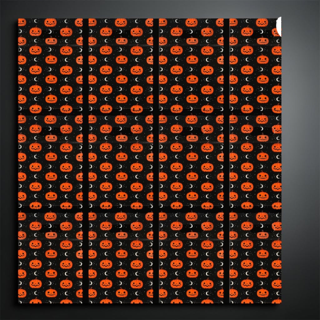 Pumpkin Halloween Zipper Treat Bags – 12 Pack
