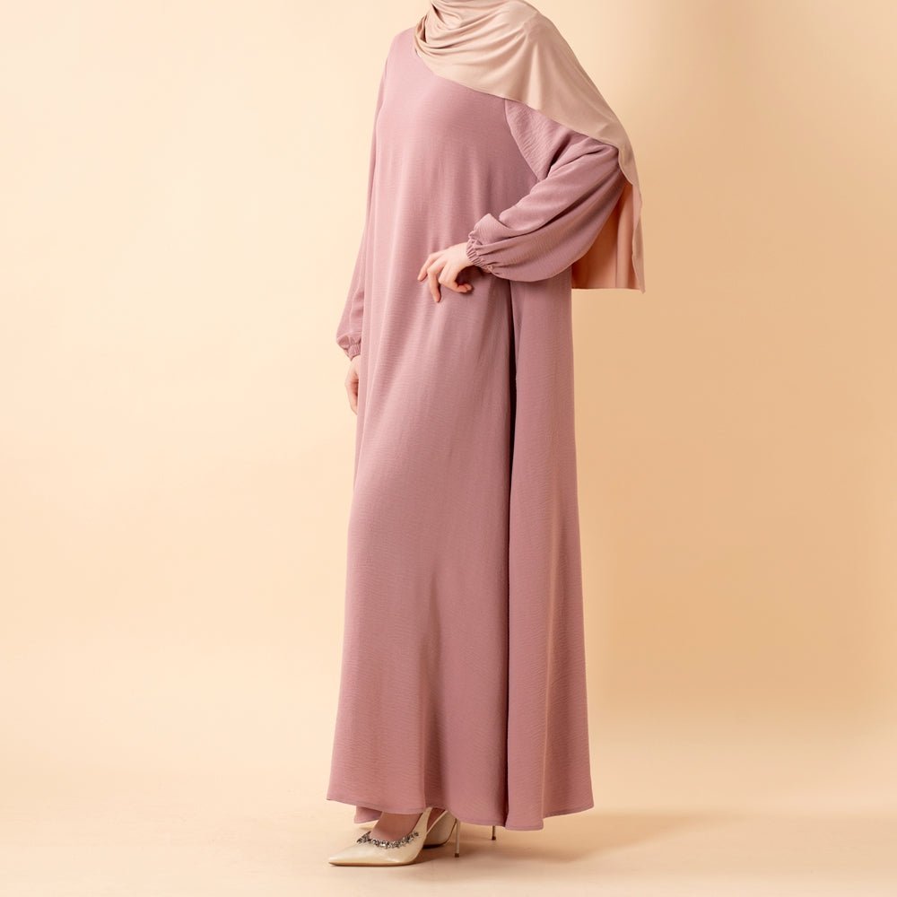 Essential Flow Crepe Maxi Dress with Pockets (MA385)