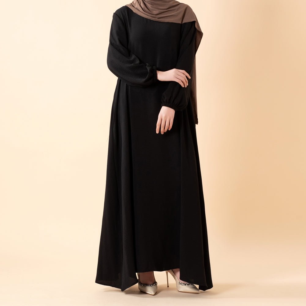 Essential Flow Crepe Maxi Dress with Pockets (MA385)
